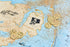 Sealake Products Beautiful Map of North Carolina Shipwreck Chart - Explore Cape Hatteras (Paper)
