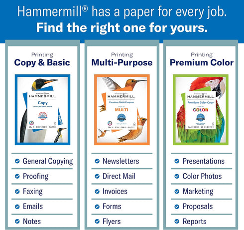Hammermill 20 lb 11 17-1 (500 102152R Colored Paper, Canary Printer Paper, x Ream Sheets) - Made in the USA, Pastel