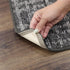 Mohawk Home Non-Slip Corner Gripper Area Rug Tabs, 4 Pack, Anti-Curling Double Sided Adhesive 4"x4" Square White
