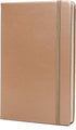 Classic Dotted Grid Bullet Notebook Journal Dot Hard Cover A5 Premium 80gsm Thick Acid-Free Paper with Fine Inner Pocket Faux Leather Office School Supplies 144 Pages Designed in Florence by Guissi