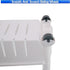 5 STAR SUPER DEALS 3 Slim Rolling Storage Cart - Narrow Slide Out Shelving Utility Cart - Mobile Storage for Laundry