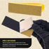 Dura-Gold Micro Hand Sanding Block Kit, 3.5 x 1 Pad with 40 Sandpaper Sheets for Woodworking, Small Detail Finishing