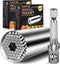 Super Universal Socket Tools, Gifts for Men Dad Husband, Universal Socket Power Drill Adapter, Cool Gadgets for