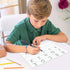Scribbledo 10 Pack Double Sided Lined Dry Erase Boards for Kids, 9x12 Small White Boards for Handwriting Practice