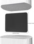 Hard Mouse Pad, Ultra Thin Wood-Textured PU Leather Mouse Mat, Waterproof Non-Slip Rubber Base for Office/Home/Gaming