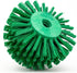 SPARTA Industrial Tank Brush Head, Drain Brush with 3/4" Thread Hole, 5 x 3.9 Inches, Green, Pack of 2