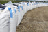 200-Gallon 2200 lbs, DURASACK Heavy Duty Builder's Bulk Bags White Woven Polypropylene Contractor Trash Bags for Demo