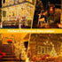 100ft 300 8 HeKation Christmas Led Lights Outdoor, Led Warm White Christmas String Lights for Tree Holiday Party