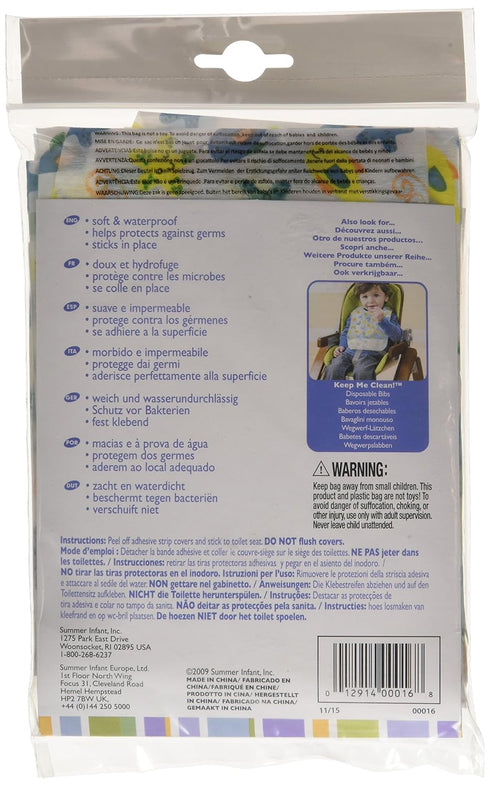 Summer Pack, 10-Count Keep Me Clean Disposable Potty Protectors Travel