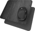 YSAGi Hard Mouse Pad,Ultra Thin Wood-Textured PU Leather Mouse Mat,Waterproof Non-Slip Rubber Base