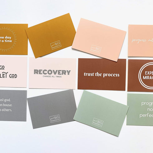 Great Big Wonderful Pack Pack 24 2 Sobriety & Recovery Encouragement Assorted Card - of - Anniversary, Congratulations