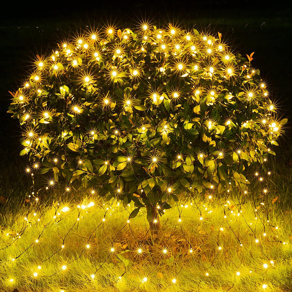 BlcTec Christmas Net Lights, 200 LED 8.4ft x 5.2ft Outdoor Christmas Lights