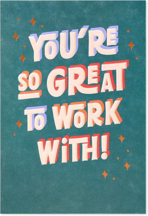 Thank You Card for Coworkers - American Greetings (Can't Thank You Enough)