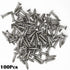 5 x 20mm Flat Head Phillips Drive Screws - Self Drilling 304 Stainless Steel Drywall Wood Screws (100Pcs)