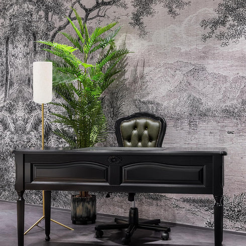 Retro Style Barrel Lamp Shade for Floor Lamps
