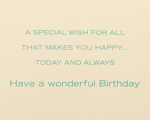 Papyrus Wonderful Birthday Card