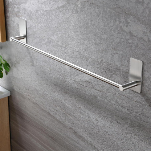 Taozun 24 Inch Towel Bar - Self Adhesive Holder, Hand Towel Rack Stick on Wall, SUS 304 Stainless Steel