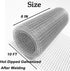 Hardware Cloth 1/4 inch 8inx10ft Galvanized After Welding 23 Gauge,Wire Cloth Wire Mesh Roll Chicken Wire Fence Mesh Roll for Chicken Pen/Coop Fences, Garden Fences,Screen Mesh,Poultry Netting Cage