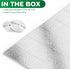 39" 39", Forestchill Attic Door Insulation Cover, Attic Stairs Ceiling Shutter Seal Cover with Velcor Strips, Air Tight