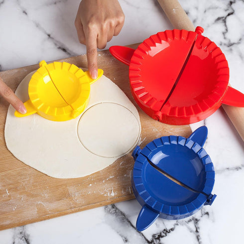 BTaT Dough Press Set 3 Pack - Empanada, Dumpling, Hand Pie Press, Mini Pie Maker, Pastry Press
