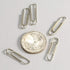 Officemate Small #3 Paper Clips, Silver, 200 Clips in Pack (97219)