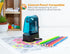 Bostitch Office Multi-Mount Manual Pencil Sharpener, Blue (MPS2-BLUE) - Vacuum or Screw Mount