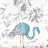 13" 13" 10" Printing Flamingo Drum Lamp Shade Medium Table Lampshade, Top x Bottom x High(Spider), Ideal