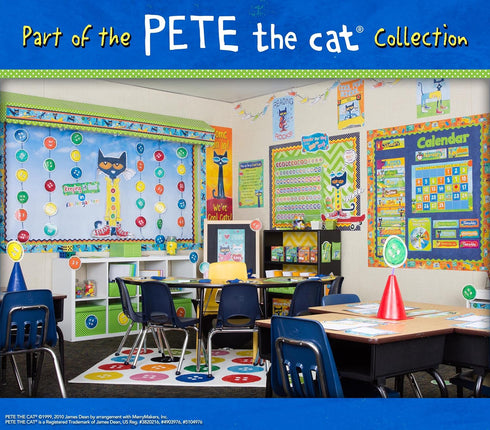 Pete the Cat Numbers 0-20 Bulletin Board