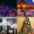 ALENEY 66 200 8 Solar String Lights Outdoor, Feet LEDs Modes Solar Fairy Lights for Outside, Waterproof Outdoor Light