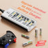EBL 8 Count 2800mAh AA Rechargeable Batteries with Charger