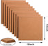 SUNGIFT Cork Board 12"x12" - 1/2" Thick Square Bulletin Boards, 9 Pack with 100 PCS Push Pins