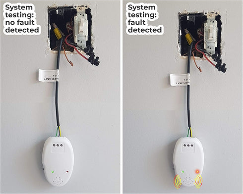 LuxHeat Radiant Floor Heat Installation Cable Monitor with Instant Alarm for Electric Underfloor Heating