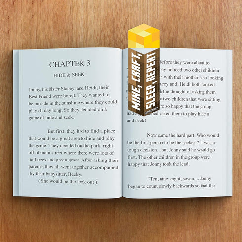 Eureka Minecraft Bookmarks, 36 Pieces for Students and Teachers, 2" x 6" Each