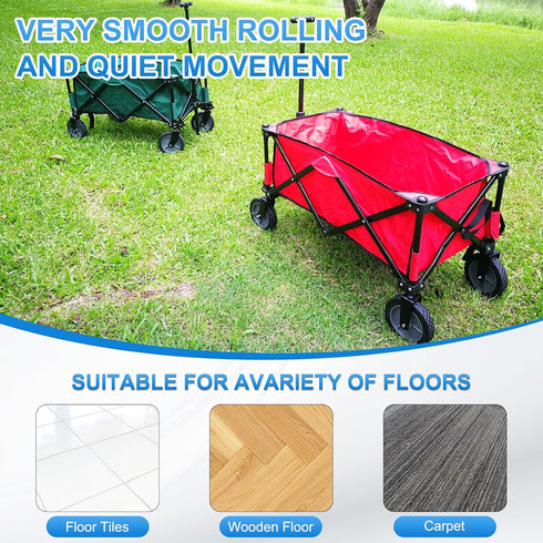 6.3 Inch 2 MECCANIXITY Dia Shopping Cart Wheels Replacement Pcs Heavy Rubber Foaming Trolley Wheel Repair for Grocery