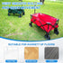 6.3 Inch 2 MECCANIXITY Dia Shopping Cart Wheels Replacement Pcs Heavy Rubber Foaming Trolley Wheel Repair for Grocery