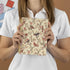 Bird Flower Spiral Notebook, Floral Journal with 164 Pages, 5.5"x8.3" College Ruled for Office School Supplies