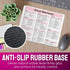 Excel Shortcuts Mouse Pad - 7.75 x 9.25 x 0.2 inches, 66 Commands, Ultimate Productivity Tool for Efficient Excel