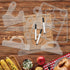 8PCS 6 2 3 Router Templates for Woodworking Acrylic Charcuterie Board Templates Tray Router Template Cutting Board