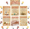 Outus 47 Pieces Thinking Poster, Social Studies Bulletin Board Decoration with Light Bulb Cutouts for Middle School