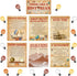 Outus 47 Pieces Thinking Poster, Social Studies Bulletin Board Decoration with Light Bulb Cutouts for Middle School