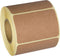 Camp Galaxy 2x3 Inch Natural Brown Kraft Stickers, 350 Per Roll, Rectangular Blank Stickers for Crafts