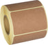 Camp Galaxy 2x3 Inch Natural Brown Kraft Stickers, 350 Per Roll, Rectangular Blank Stickers for Crafts