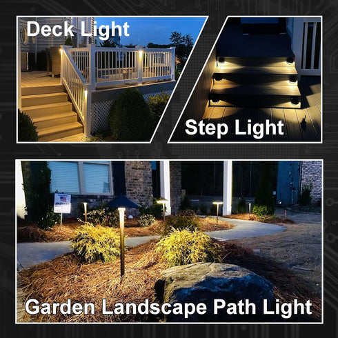 Low Voltage T5 T10 LED Bulbs, 2 Watt Equivalent, 11W 18W Warm White 2700K, 300 Lumen, 10 Pack for Outdoor Lighting