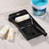 Bates Paint Tray Set, 10 pcs, 4-Inch Paint Roller Kit with Small Paint Roller Brush and Tray