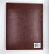 Eccolo Lined Executive Journal Notebook with Gold Edges, 256 Pages of Acid-Free Paper, Hard Cover Realistic Faux Leather, Lay Flat Design (Brown, 8x10 inches) by WORLD TRAVELER