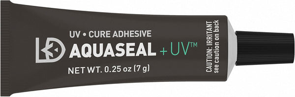 GEAR AID Aquaseal UV Repair Adhesive, Quick-Drying, Waterproof Sealant for Waders, Drysuits, 0.25 oz