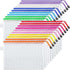 JARLINK 20 Pack Zipper Mesh Document Pouch, Letter Size/A4 Size, Water-Resistant File Bags for School Office Supplies