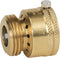 Vacuum Breaker Hose Bib Backflow Preventer, 3/4 Inch, Brass, Homewerks Worldwide VACBFPZ4B