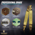 Damaged Screw Extractor Kit, 6 Piece Titanium Set for Hassle-Free Broken Bolt and Screw Removal