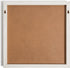U Brands 14 x 14 Inches Rustic Weekly Dry Erase Planner Board, Office Supplies, White Wood Frame